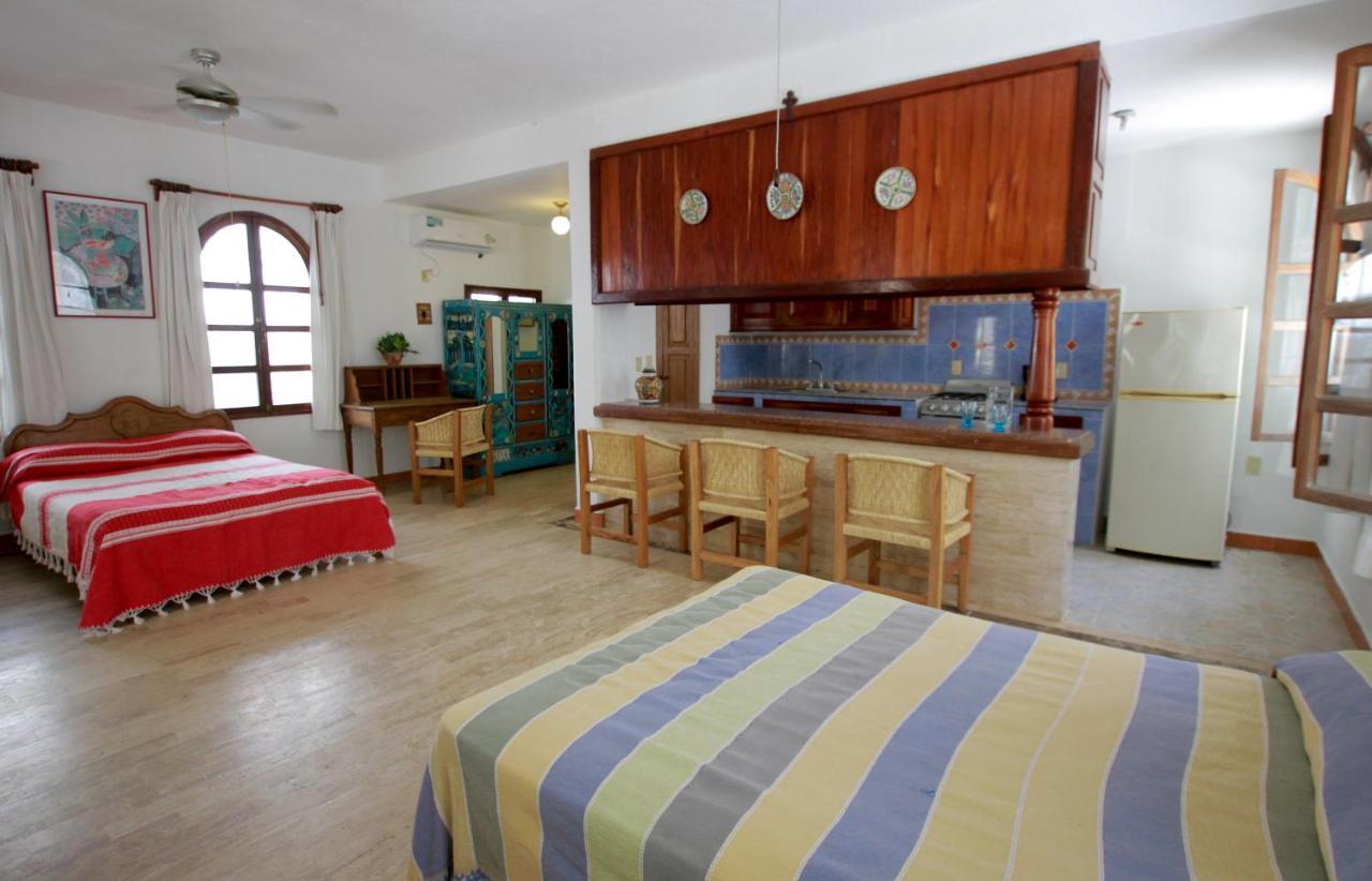 Хостел Tabachin Del Puerto Brisas de Zicatela Экстерьер фото