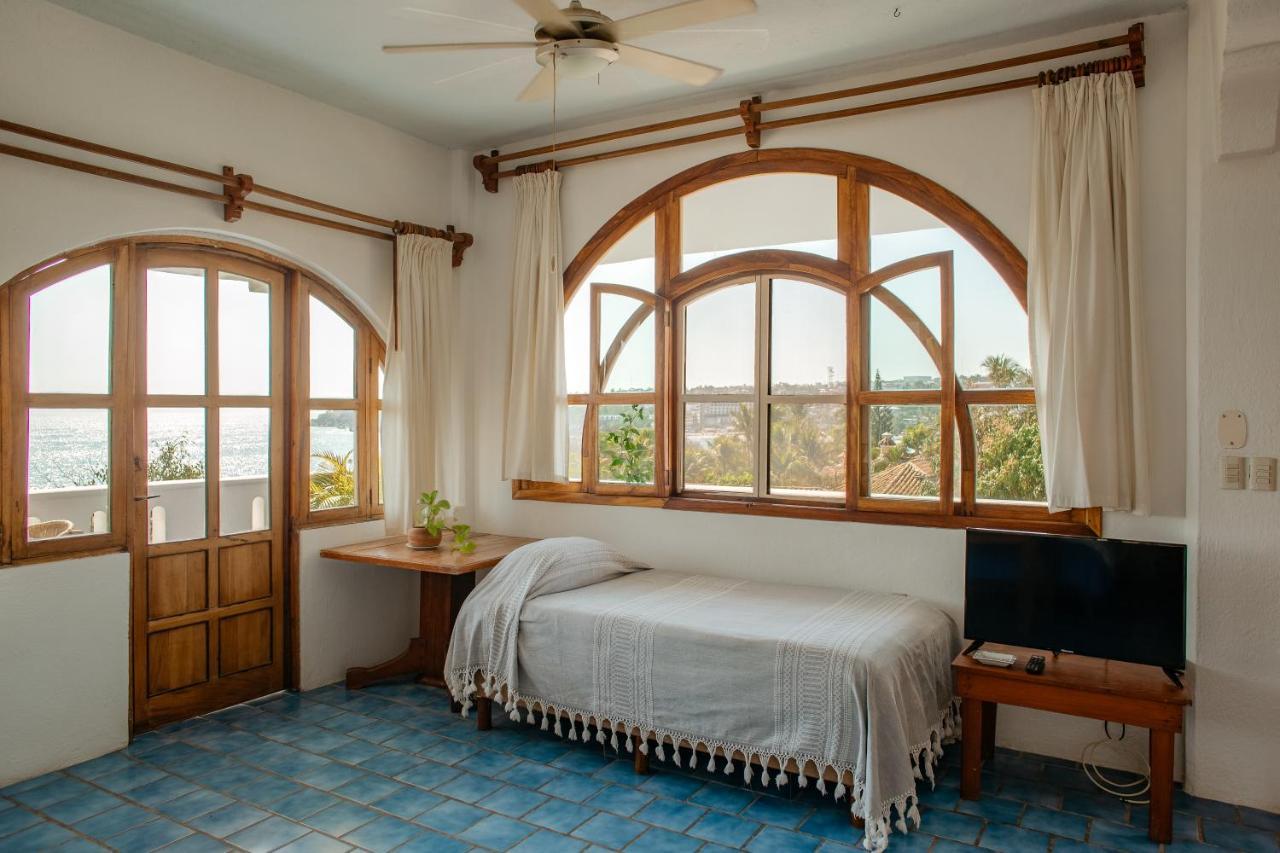 Хостел Tabachin Del Puerto Brisas de Zicatela Экстерьер фото